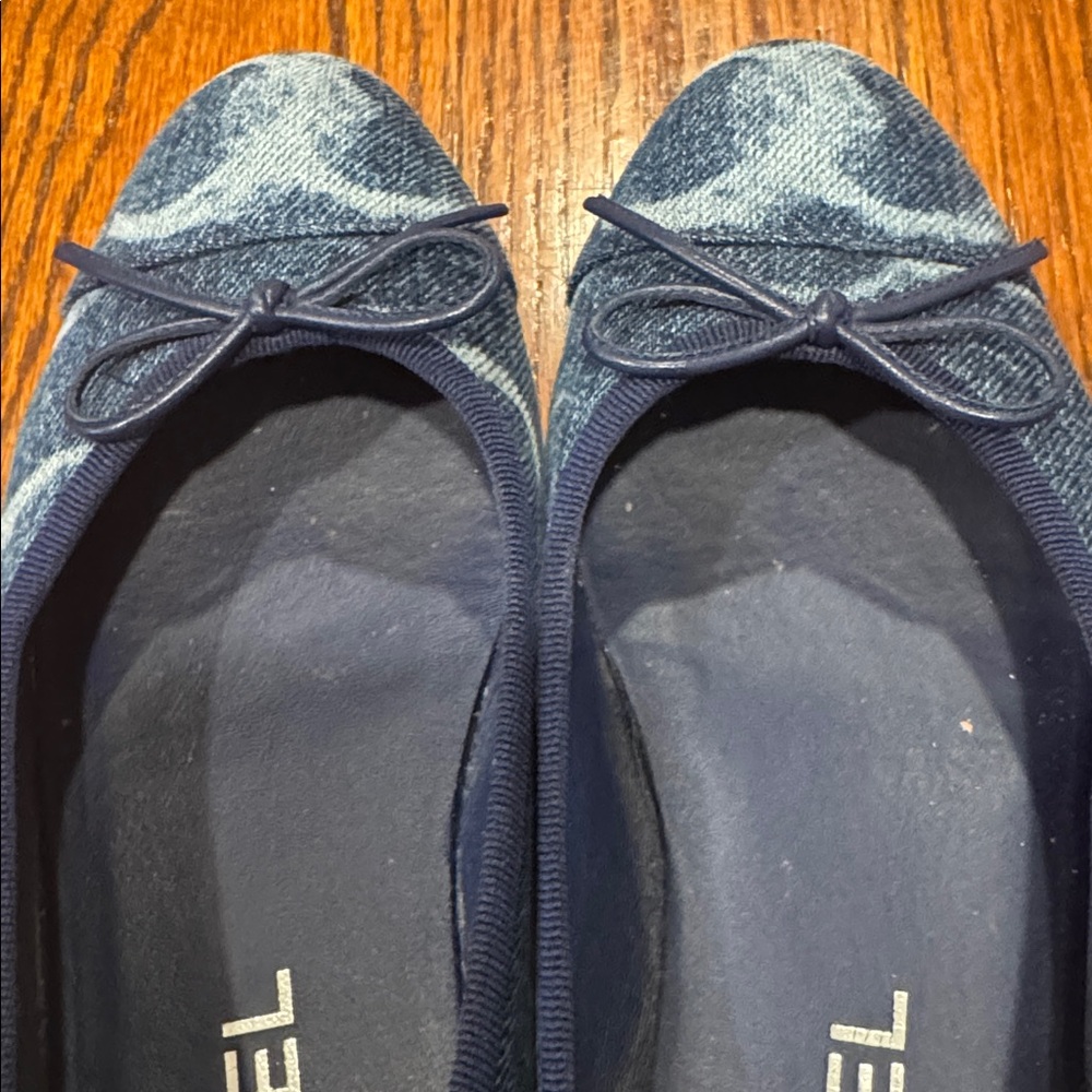 Chanel denim CC ballet flats - Picture 5 of 12